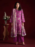 RHEA 3-Piece Unstitched Leather Linen Suit