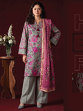 RHEA 3-Piece Unstitched Leather Linen Suit