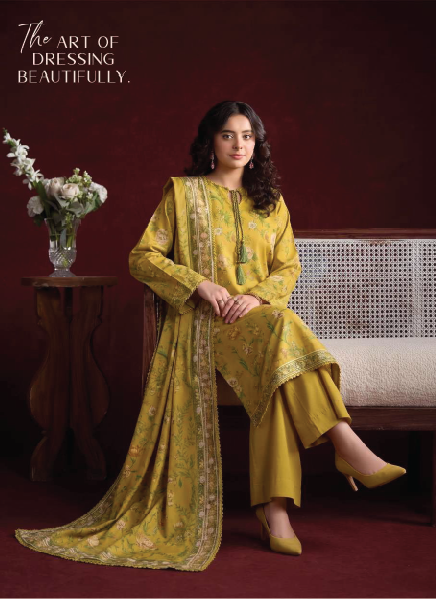 RHEA 3-Piece Unstitched Leather Linen Suit